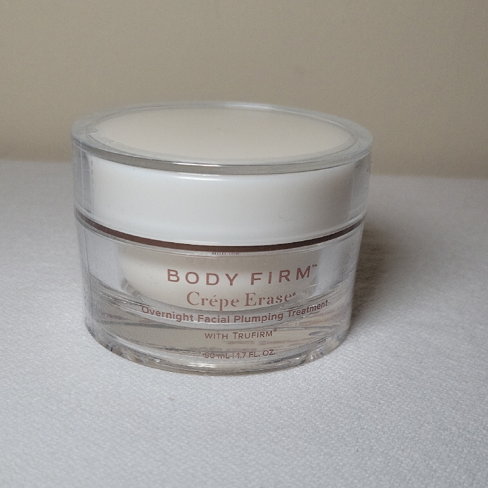 Body Firm Crepe Erase Overnight Facial Plumping Treatment‎ with TruFirm 1.7oz